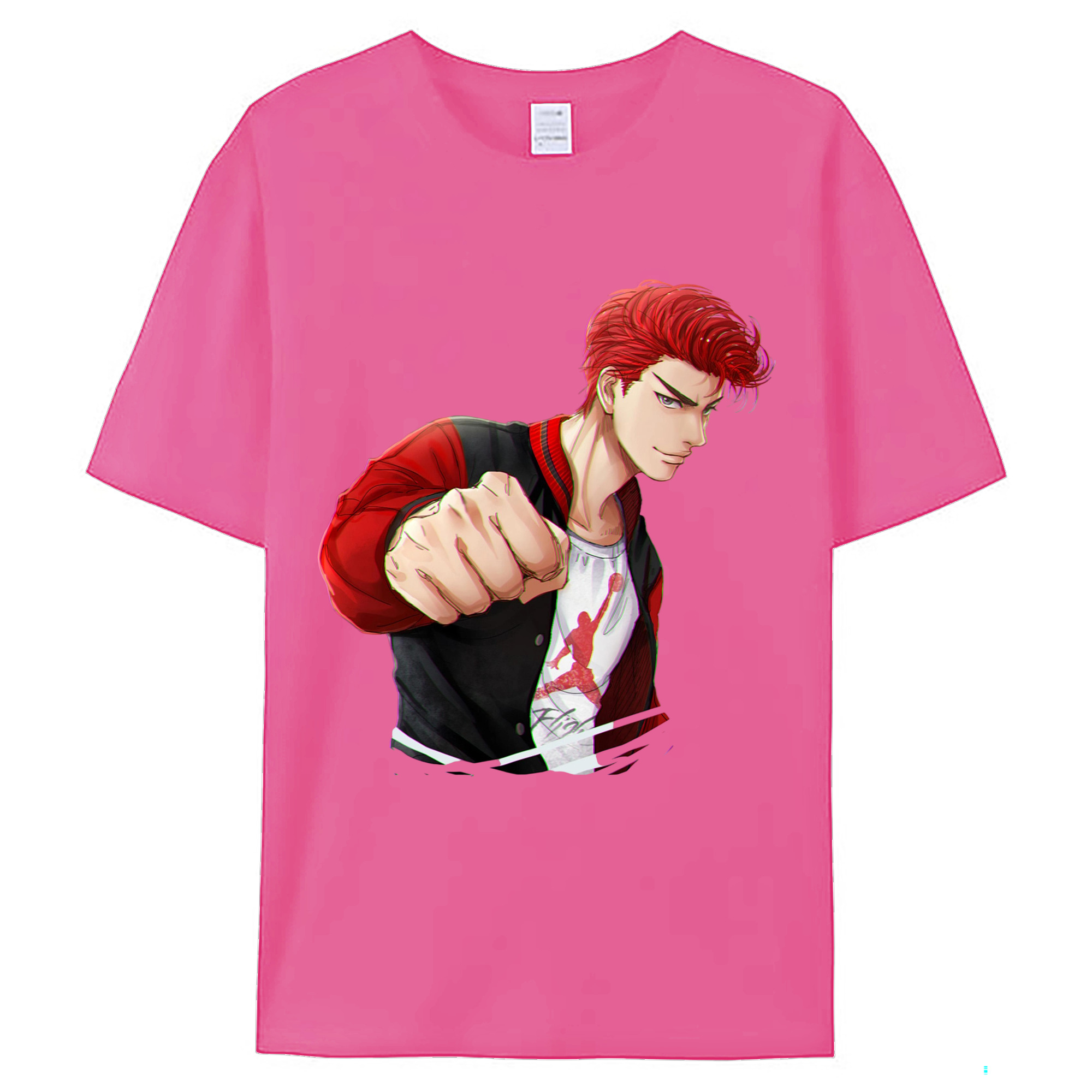 （画像用） SLAM DUNK／スラムダンク レディースカジュアルプリントTシャツ（綿100％）